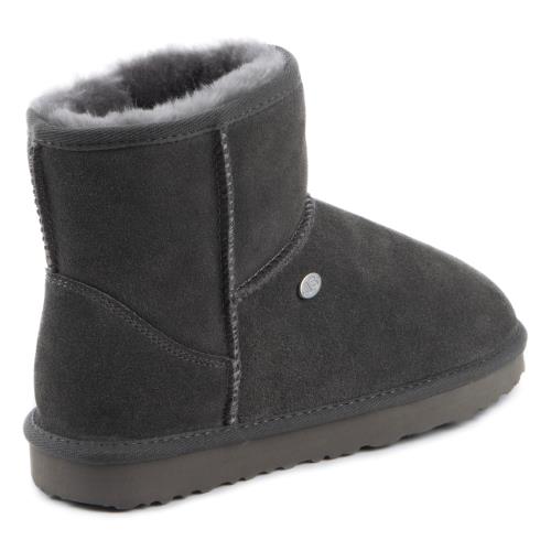 Ladies Mini Classic Sheepskin Boots Granite Extra Image 2